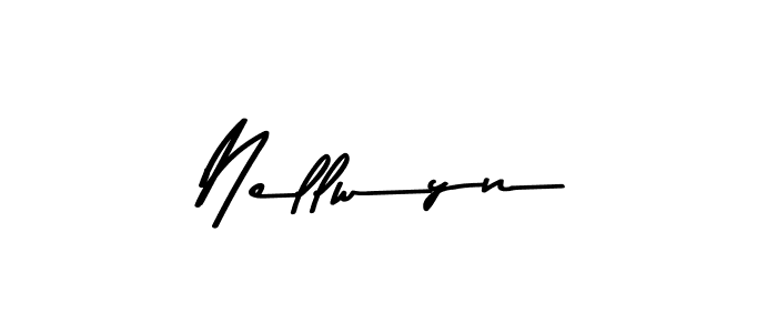 How to make Nellwyn signature? Asem Kandis PERSONAL USE is a professional autograph style. Create handwritten signature for Nellwyn name. Nellwyn signature style 9 images and pictures png