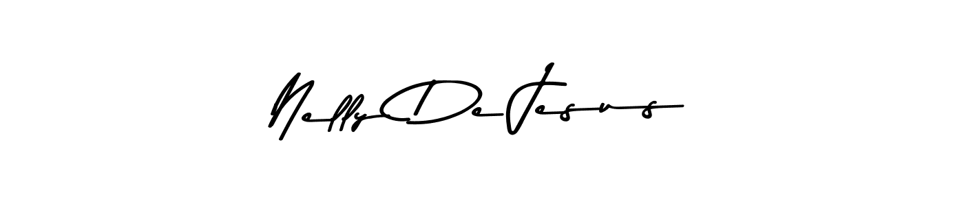 How to Draw Nelly De Jesus signature style? Asem Kandis PERSONAL USE is a latest design signature styles for name Nelly De Jesus. Nelly De Jesus signature style 9 images and pictures png