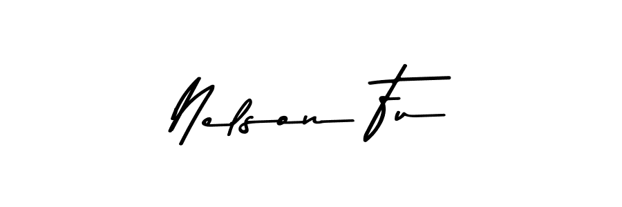 Make a beautiful signature design for name Nelson Fu. Use this online signature maker to create a handwritten signature for free. Nelson Fu signature style 9 images and pictures png