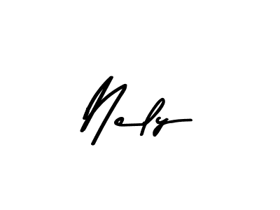 How to make Nely signature? Asem Kandis PERSONAL USE is a professional autograph style. Create handwritten signature for Nely name. Nely signature style 9 images and pictures png
