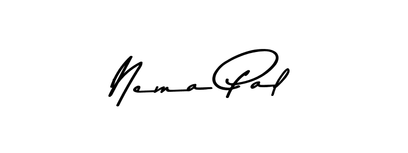 Design your own signature with our free online signature maker. With this signature software, you can create a handwritten (Asem Kandis PERSONAL USE) signature for name Nema Pal. Nema Pal signature style 9 images and pictures png