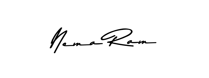 How to Draw Nema Ram signature style? Asem Kandis PERSONAL USE is a latest design signature styles for name Nema Ram. Nema Ram signature style 9 images and pictures png