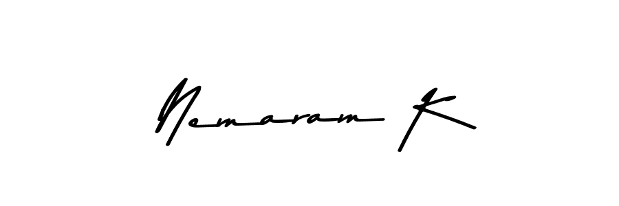 See photos of Nemaram K official signature by Spectra . Check more albums & portfolios. Read reviews & check more about Asem Kandis PERSONAL USE font. Nemaram K signature style 9 images and pictures png