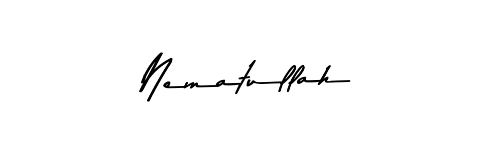 Also we have Nematullah name is the best signature style. Create professional handwritten signature collection using Asem Kandis PERSONAL USE autograph style. Nematullah signature style 9 images and pictures png