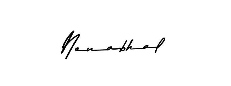 Also You can easily find your signature by using the search form. We will create Nenabhal name handwritten signature images for you free of cost using Asem Kandis PERSONAL USE sign style. Nenabhal signature style 9 images and pictures png