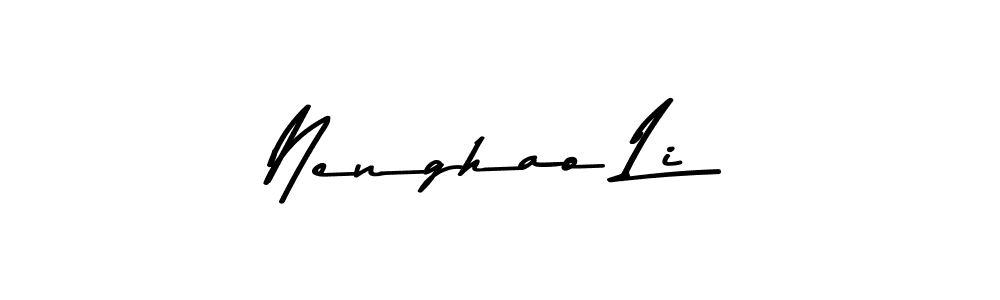Similarly Asem Kandis PERSONAL USE is the best handwritten signature design. Signature creator online .You can use it as an online autograph creator for name Nenghao Li. Nenghao Li signature style 9 images and pictures png