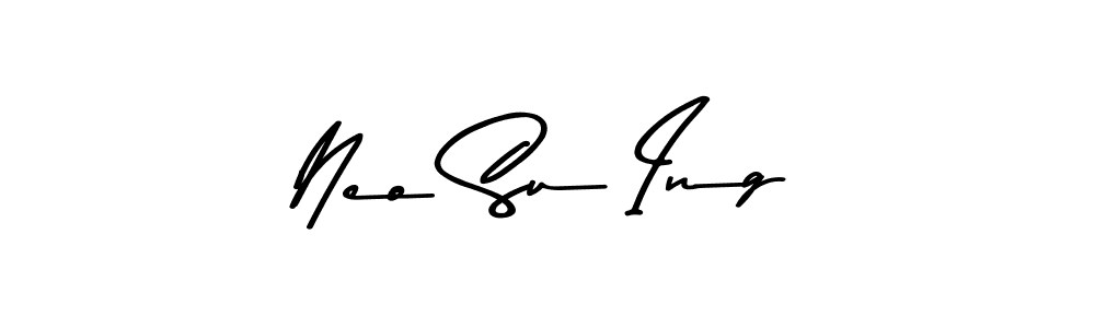 Use a signature maker to create a handwritten signature online. With this signature software, you can design (Asem Kandis PERSONAL USE) your own signature for name Neo Su Ing. Neo Su Ing signature style 9 images and pictures png