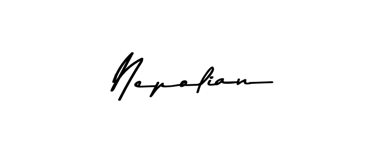 How to Draw Nepolian signature style? Asem Kandis PERSONAL USE is a latest design signature styles for name Nepolian. Nepolian signature style 9 images and pictures png