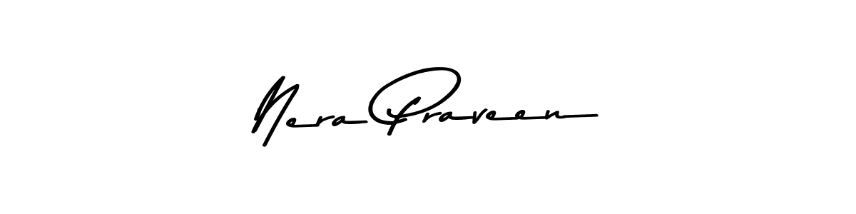 Make a beautiful signature design for name Nera Praveen. Use this online signature maker to create a handwritten signature for free. Nera Praveen signature style 9 images and pictures png