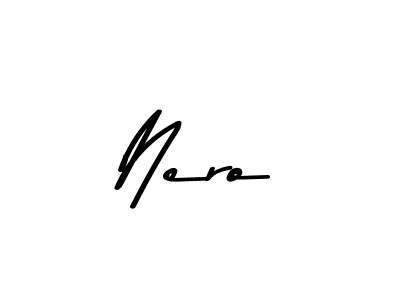 if you are searching for the best signature style for your name Nero. so please give up your signature search. here we have designed multiple signature styles  using Asem Kandis PERSONAL USE. Nero signature style 9 images and pictures png