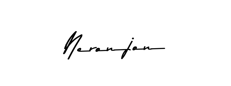 Make a beautiful signature design for name Neronjon. Use this online signature maker to create a handwritten signature for free. Neronjon signature style 9 images and pictures png