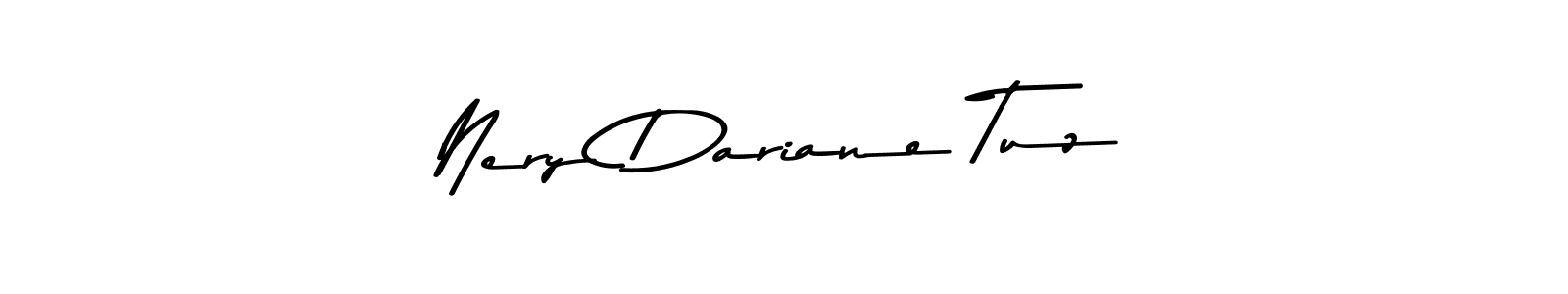 Similarly Asem Kandis PERSONAL USE is the best handwritten signature design. Signature creator online .You can use it as an online autograph creator for name Nery Dariane Tuz. Nery Dariane Tuz signature style 9 images and pictures png