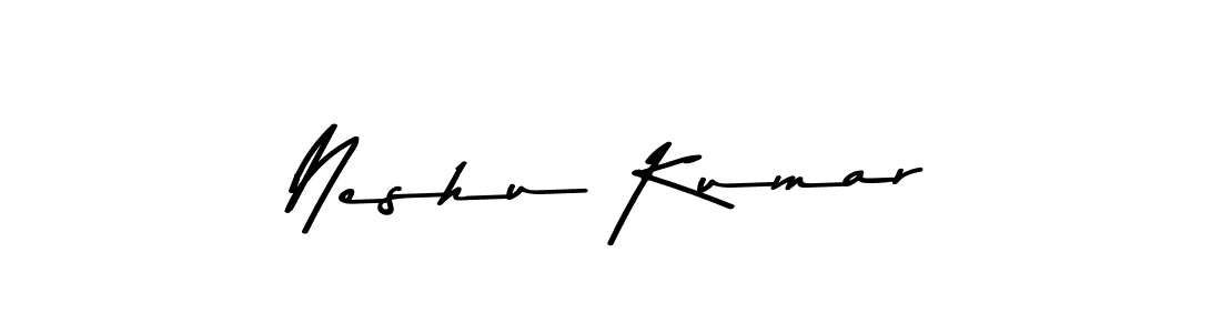 The best way (Asem Kandis PERSONAL USE) to make a short signature is to pick only two or three words in your name. The name Neshu Kumar include a total of six letters. For converting this name. Neshu Kumar signature style 9 images and pictures png