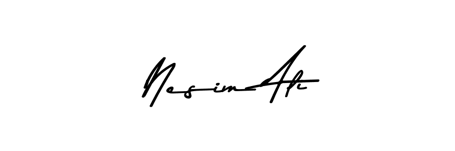 Check out images of Autograph of Nesim Ali name. Actor Nesim Ali Signature Style. Asem Kandis PERSONAL USE is a professional sign style online. Nesim Ali signature style 9 images and pictures png