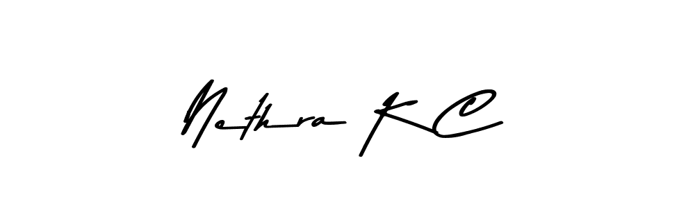 It looks lik you need a new signature style for name Nethra K C. Design unique handwritten (Asem Kandis PERSONAL USE) signature with our free signature maker in just a few clicks. Nethra K C signature style 9 images and pictures png