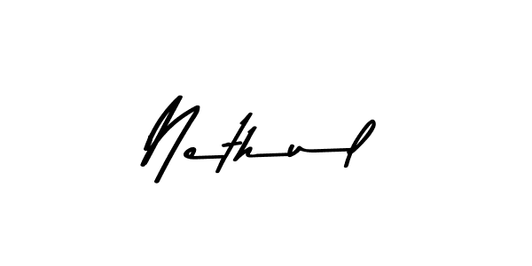Also we have Nethul name is the best signature style. Create professional handwritten signature collection using Asem Kandis PERSONAL USE autograph style. Nethul signature style 9 images and pictures png