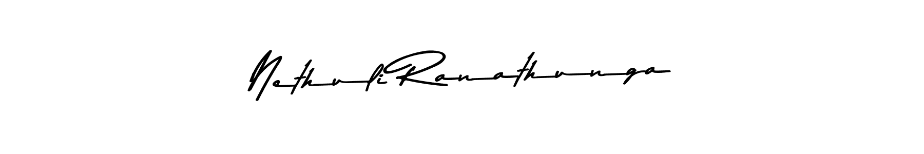 Also You can easily find your signature by using the search form. We will create Nethuli Ranathunga name handwritten signature images for you free of cost using Asem Kandis PERSONAL USE sign style. Nethuli Ranathunga signature style 9 images and pictures png