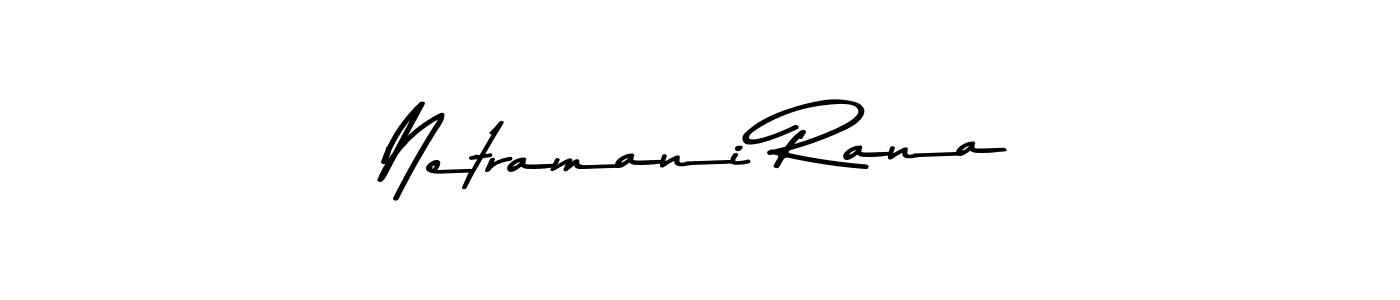 Asem Kandis PERSONAL USE is a professional signature style that is perfect for those who want to add a touch of class to their signature. It is also a great choice for those who want to make their signature more unique. Get Netramani Rana name to fancy signature for free. Netramani Rana signature style 9 images and pictures png