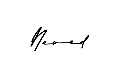 if you are searching for the best signature style for your name Neued. so please give up your signature search. here we have designed multiple signature styles  using Asem Kandis PERSONAL USE. Neued signature style 9 images and pictures png