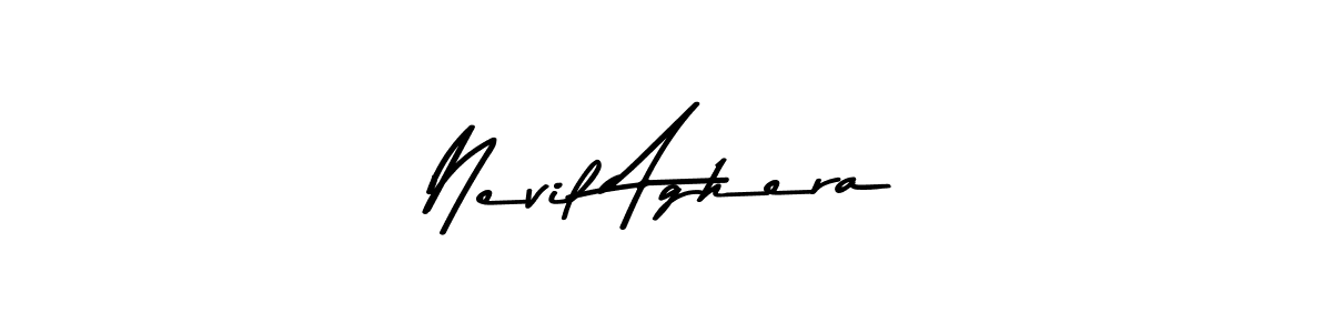 Make a beautiful signature design for name Nevil Aghera. Use this online signature maker to create a handwritten signature for free. Nevil Aghera signature style 9 images and pictures png
