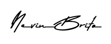 Achieve flawless digital penmanship with Nevin Brito name in Asem Kandis PERSONAL USE font. The perfect tool for creating online signatures. Nevin Brito signature style 9 images and pictures png
