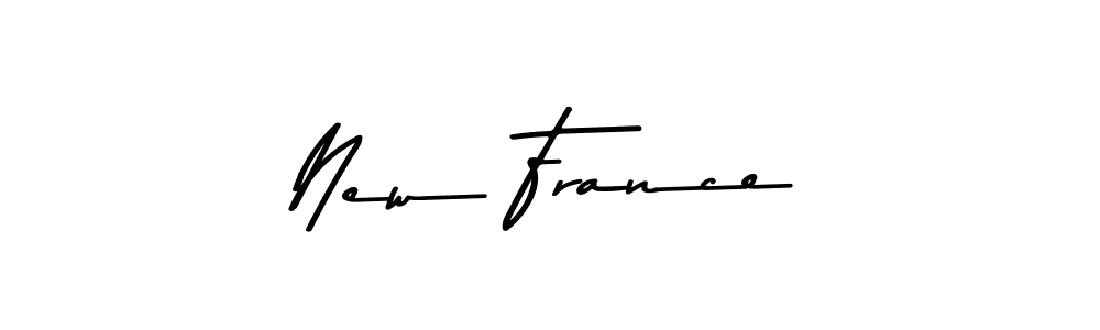 Asem Kandis PERSONAL USE is a professional signature style that is perfect for those who want to add a touch of class to their signature. It is also a great choice for those who want to make their signature more unique. Get New France name to fancy signature for free. New France signature style 9 images and pictures png