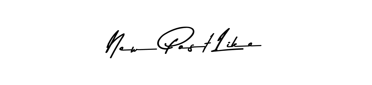 Also You can easily find your signature by using the search form. We will create New Post Like name handwritten signature images for you free of cost using Asem Kandis PERSONAL USE sign style. New Post Like signature style 9 images and pictures png