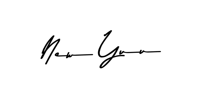 How to Draw New Yuu signature style? Asem Kandis PERSONAL USE is a latest design signature styles for name New Yuu. New Yuu signature style 9 images and pictures png