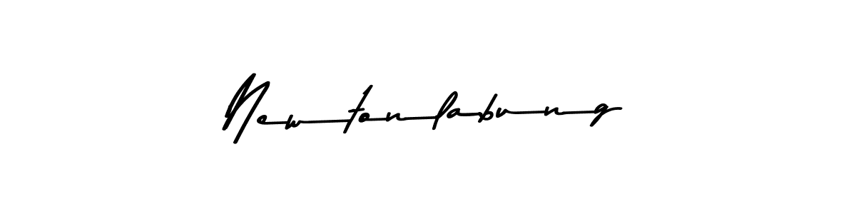 How to make Newtonlabung signature? Asem Kandis PERSONAL USE is a professional autograph style. Create handwritten signature for Newtonlabung name. Newtonlabung signature style 9 images and pictures png