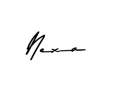 This is the best signature style for the Nexa name. Also you like these signature font (Asem Kandis PERSONAL USE). Mix name signature. Nexa signature style 9 images and pictures png