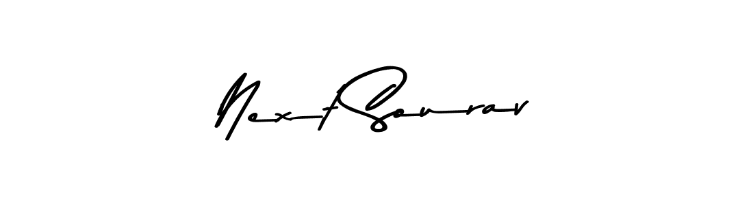 Make a beautiful signature design for name Next Sourav. With this signature (Asem Kandis PERSONAL USE) style, you can create a handwritten signature for free. Next Sourav signature style 9 images and pictures png