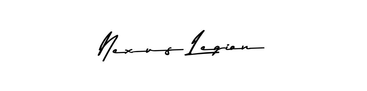 Similarly Asem Kandis PERSONAL USE is the best handwritten signature design. Signature creator online .You can use it as an online autograph creator for name Nexus Legion. Nexus Legion signature style 9 images and pictures png