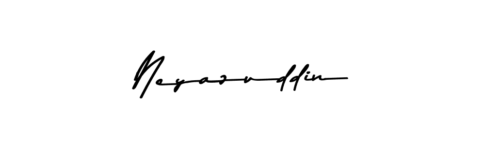 How to make Neyazuddin signature? Asem Kandis PERSONAL USE is a professional autograph style. Create handwritten signature for Neyazuddin name. Neyazuddin signature style 9 images and pictures png