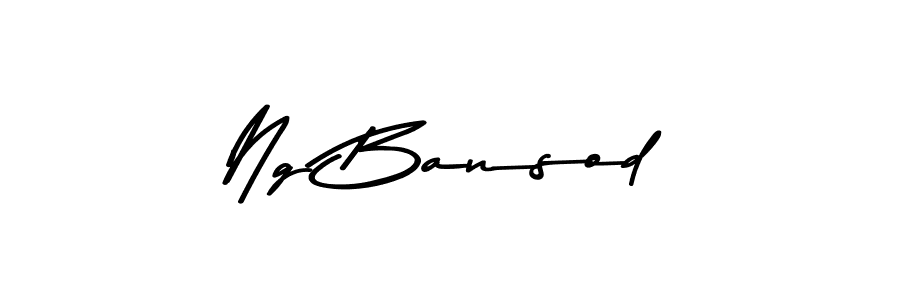 Use a signature maker to create a handwritten signature online. With this signature software, you can design (Asem Kandis PERSONAL USE) your own signature for name Ng Bansod. Ng Bansod signature style 9 images and pictures png