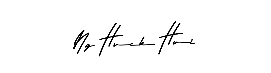 The best way (Asem Kandis PERSONAL USE) to make a short signature is to pick only two or three words in your name. The name Ng Huck Hui include a total of six letters. For converting this name. Ng Huck Hui signature style 9 images and pictures png