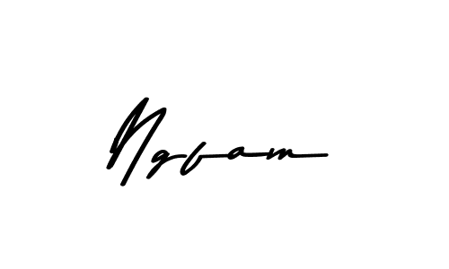 Make a beautiful signature design for name Ngfam. Use this online signature maker to create a handwritten signature for free. Ngfam signature style 9 images and pictures png