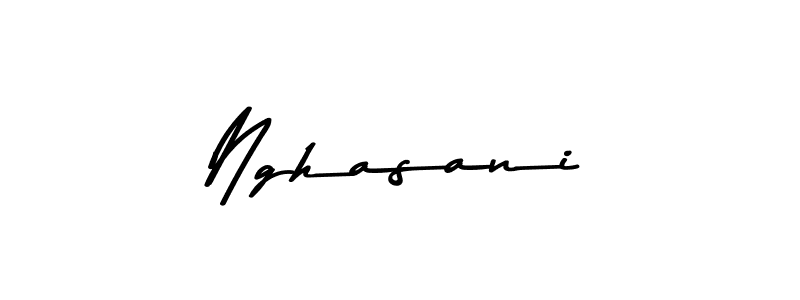 How to make Nghasani signature? Asem Kandis PERSONAL USE is a professional autograph style. Create handwritten signature for Nghasani name. Nghasani signature style 9 images and pictures png