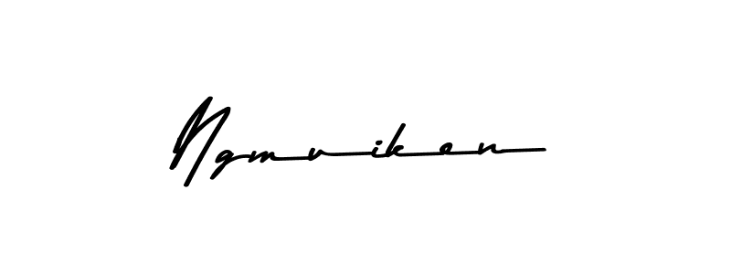 Make a beautiful signature design for name Ngmuiken. Use this online signature maker to create a handwritten signature for free. Ngmuiken signature style 9 images and pictures png