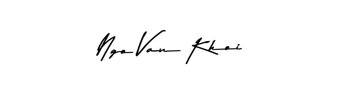 Here are the top 10 professional signature styles for the name Ngo Van Khoi. These are the best autograph styles you can use for your name. Ngo Van Khoi signature style 9 images and pictures png