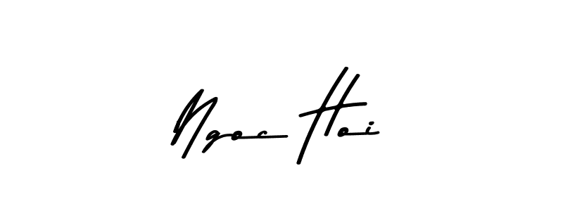 Make a beautiful signature design for name Ngoc Hoi. Use this online signature maker to create a handwritten signature for free. Ngoc Hoi signature style 9 images and pictures png