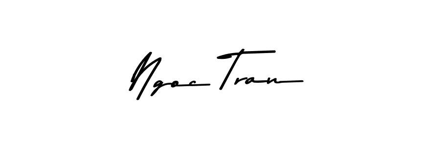 Also You can easily find your signature by using the search form. We will create Ngoc Tran name handwritten signature images for you free of cost using Asem Kandis PERSONAL USE sign style. Ngoc Tran signature style 9 images and pictures png