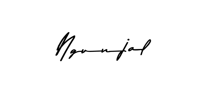 Also we have Ngunjal name is the best signature style. Create professional handwritten signature collection using Asem Kandis PERSONAL USE autograph style. Ngunjal signature style 9 images and pictures png