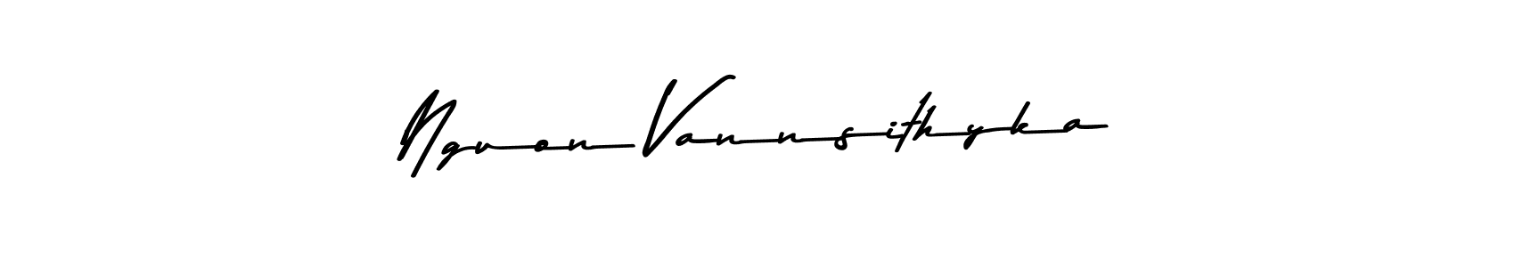 It looks lik you need a new signature style for name Nguon Vannsithyka. Design unique handwritten (Asem Kandis PERSONAL USE) signature with our free signature maker in just a few clicks. Nguon Vannsithyka signature style 9 images and pictures png