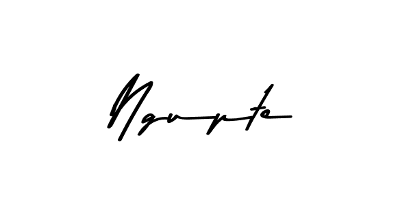 Use a signature maker to create a handwritten signature online. With this signature software, you can design (Asem Kandis PERSONAL USE) your own signature for name Ngupte. Ngupte signature style 9 images and pictures png