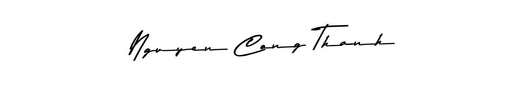 How to make Nguyen Cong Thanh signature? Asem Kandis PERSONAL USE is a professional autograph style. Create handwritten signature for Nguyen Cong Thanh name. Nguyen Cong Thanh signature style 9 images and pictures png