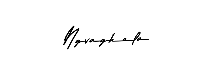 How to make Ngvaghela name signature. Use Asem Kandis PERSONAL USE style for creating short signs online. This is the latest handwritten sign. Ngvaghela signature style 9 images and pictures png