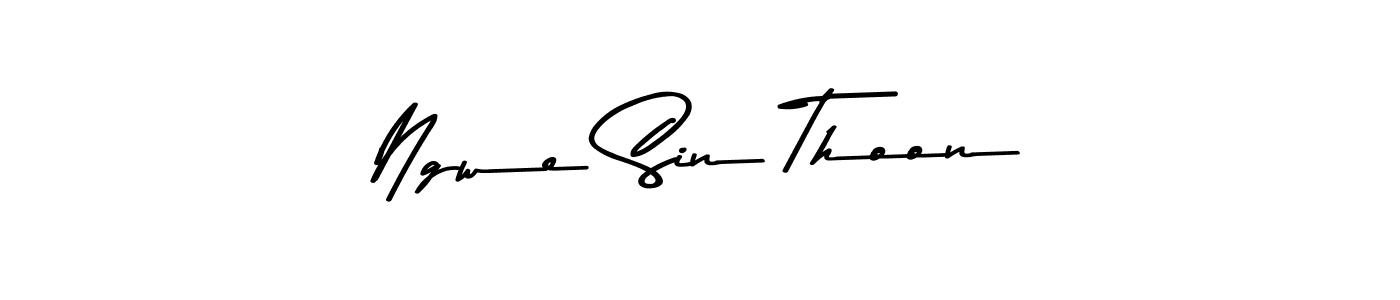 This is the best signature style for the Ngwe Sin Thoon name. Also you like these signature font (Asem Kandis PERSONAL USE). Mix name signature. Ngwe Sin Thoon signature style 9 images and pictures png