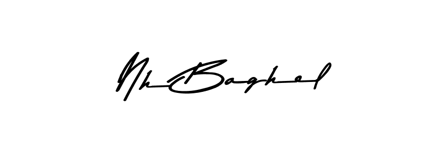 Also we have Nh Baghel name is the best signature style. Create professional handwritten signature collection using Asem Kandis PERSONAL USE autograph style. Nh Baghel signature style 9 images and pictures png