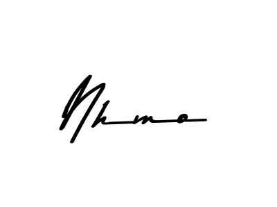 Asem Kandis PERSONAL USE is a professional signature style that is perfect for those who want to add a touch of class to their signature. It is also a great choice for those who want to make their signature more unique. Get Nhmo name to fancy signature for free. Nhmo signature style 9 images and pictures png