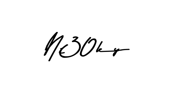 Also we have Ni30ky name is the best signature style. Create professional handwritten signature collection using Asem Kandis PERSONAL USE autograph style. Ni30ky signature style 9 images and pictures png